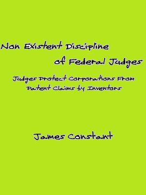 cover image of Non Existent Discipline of Federal Judges